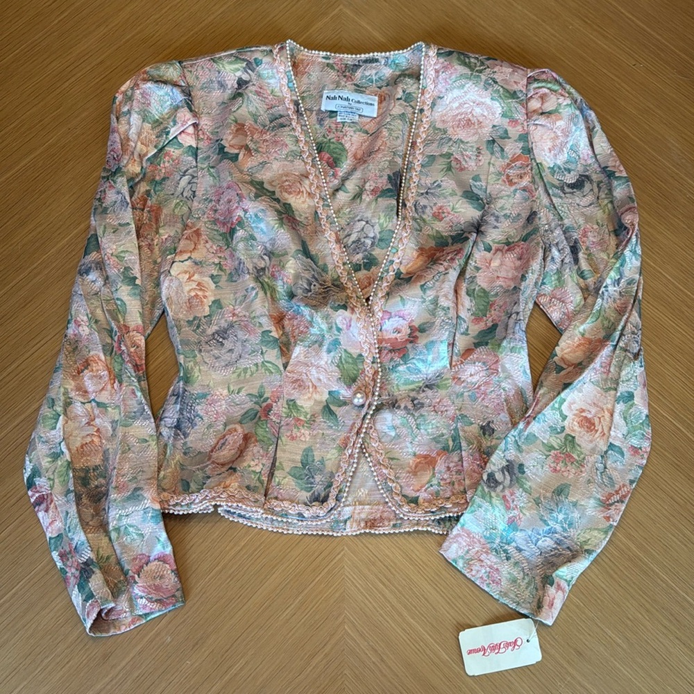 Vintage Blazer with Saks Tags : Nah Nah Collections by Jonathan Tait